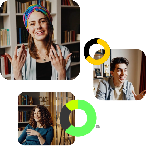 People with compatibility scores